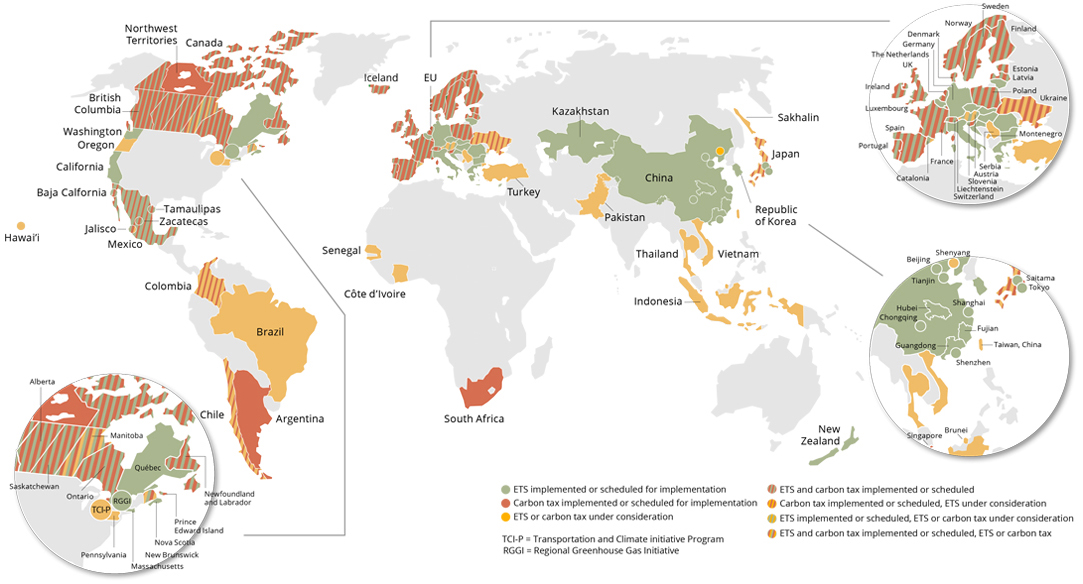 2021年全球碳定價(jià)現(xiàn)狀和趨勢執(zhí)行摘要 2021年全球碳定價(jià)現(xiàn)狀和趨勢執(zhí)行摘要
